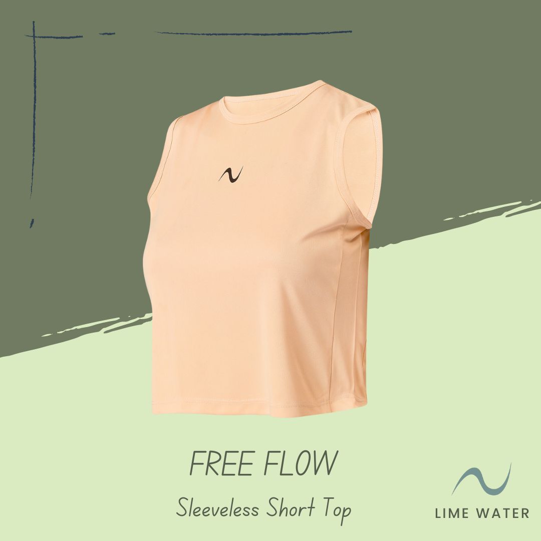 Free Flow - Sleeveless Relaxed Fit Short Top