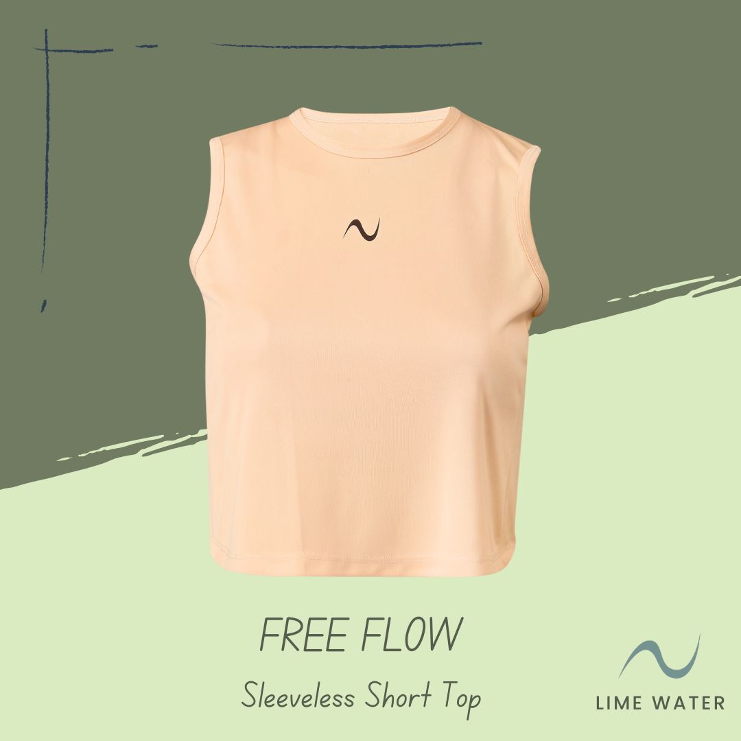 Free Flow - Sleeveless Relaxed Fit Short Top